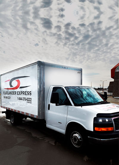 Flatlander Express Delivery Truck Flatlander Express Delivery Truck
